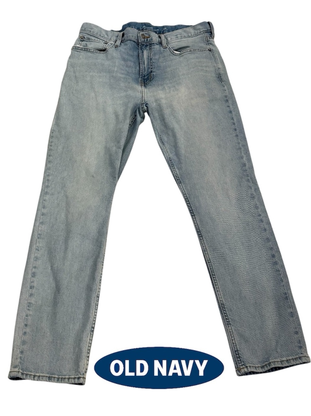 Old Navy men’s Light Blue Slim Built in flex Jeans 36X30